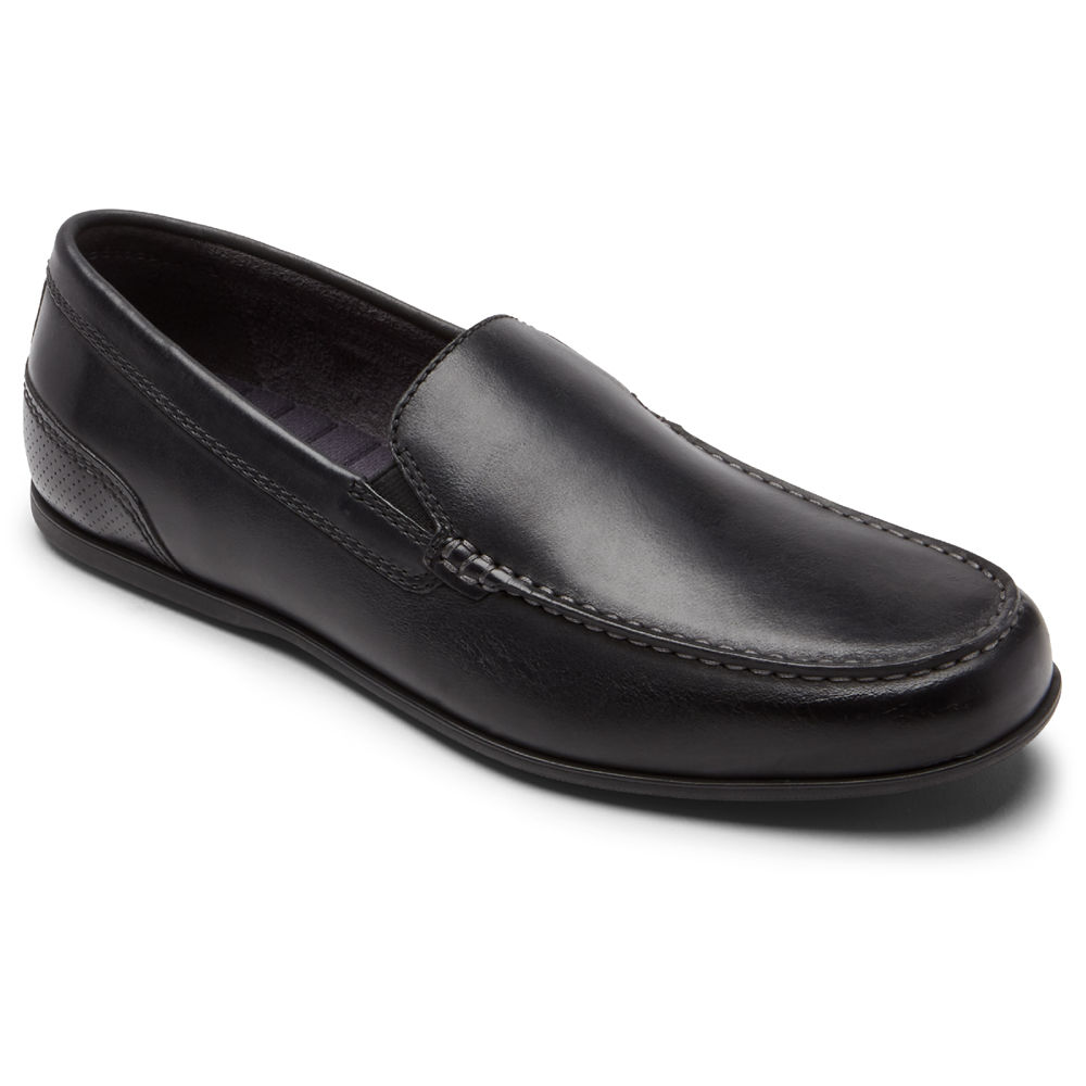 Rockport Slip-Ons Herre Svart - Malcom Venetian - FYMV31052